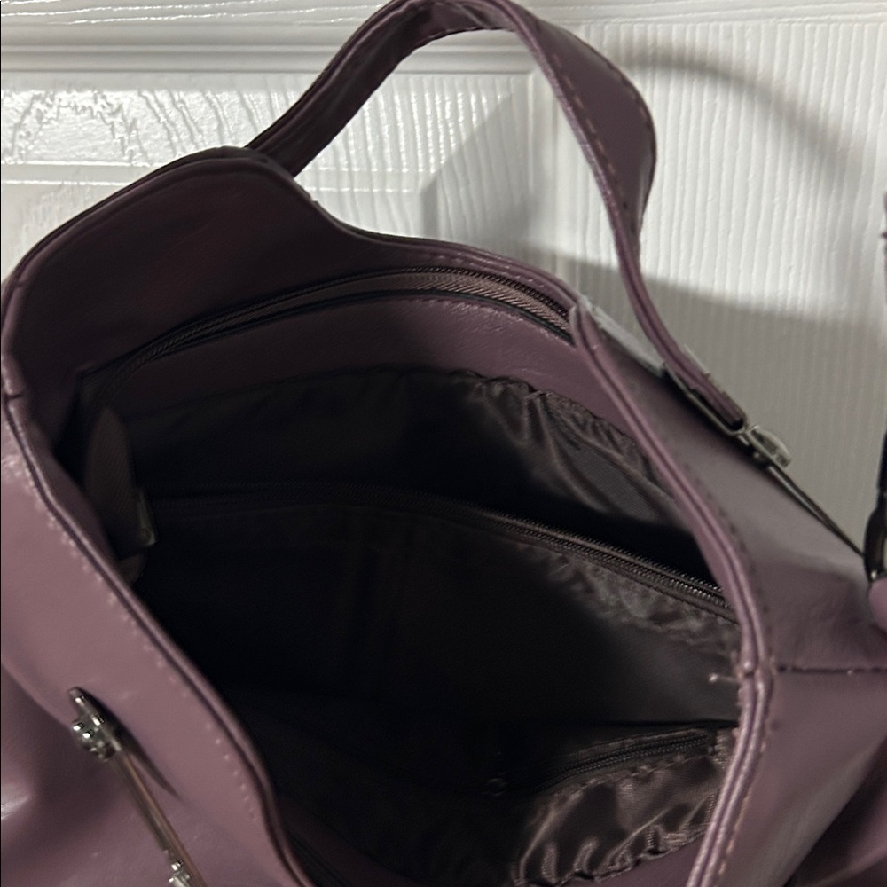 Jingpin Elegant Purple Women's Handbag - Picture 4 of 4